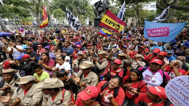 Maduro aseguró que ellos "impidieron la ayuda humanitaria" para Venezuela