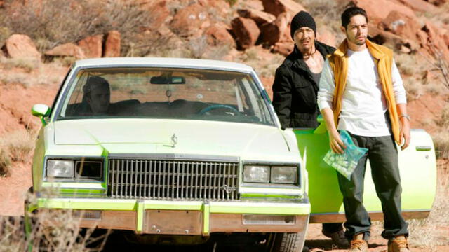 Emilo Koyama y Krazy-8, el primero murió envenenado y el segundo, asfixiado. Ambos por Walter White. Foto: AMC