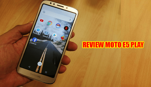 Moto E5 Play review: lo bueno y lo malo del smartphone económico de Motorola [FOTOS]