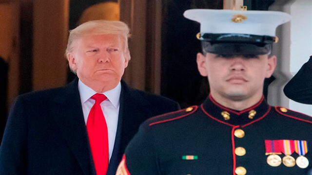 Donald Trump recibió este miércoles en la Casa Blanca a Juan Guaidó. Foto: EFE