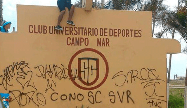 Universitario de Deportes: Sporting Cristal se pronuncia sobre pintas en Campomar