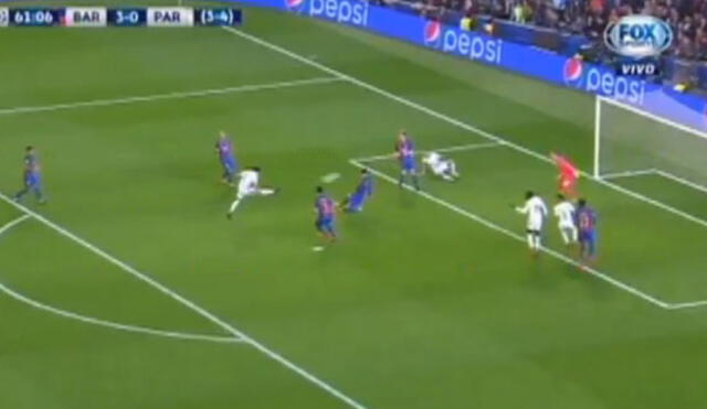 Barcelona vs PSG: el gol del Edinson Cavani que silenció el Camp Nou 