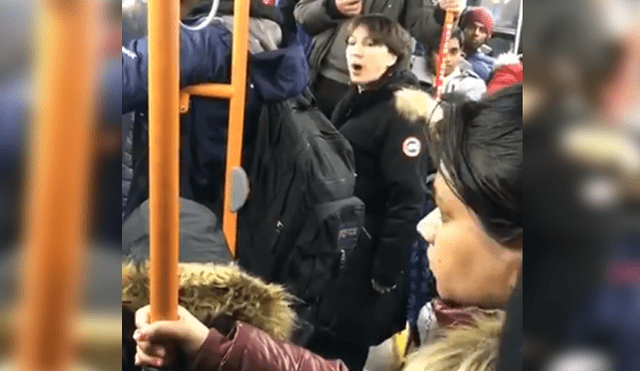 Facebook viral: señora insulta a jóvenes que no quieren cederle asiento en metro [VIDEO]