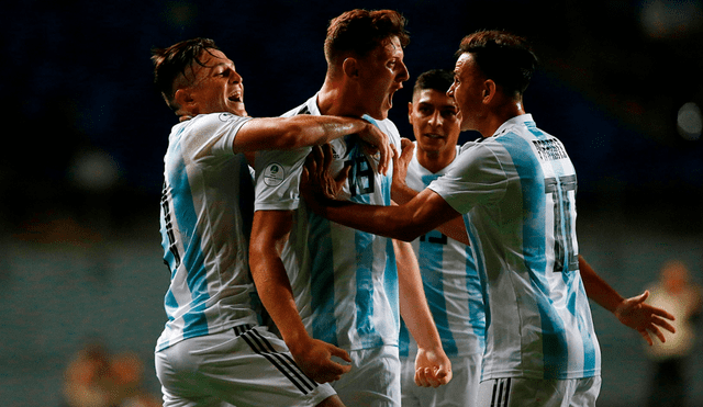 Con hat-trick de Gaich, Argentina goleó a Venezuela en el Sudamericano Sub 20 [RESUMEN]