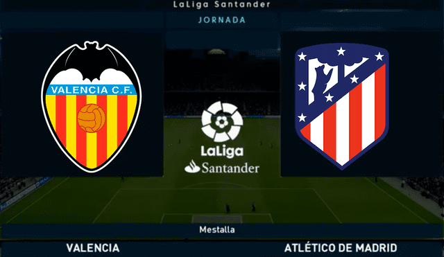 Sigue aquí EN VIVO y EN DIRECTO el Atlético de Madrid vs. Valencia por la jornada 24 de la Liga Santander.