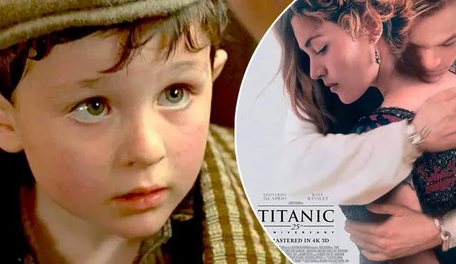 Reece Thompson apareció en Titanic cuando tenía 5 años. Foto: composición LR/ 20th Century Fox