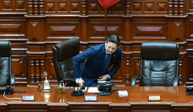 Presidencia de Daniel Salaverry en la Mesa Directiva culmina el 25, aunque tentaría la reelección. Foto: Melissa Merino.