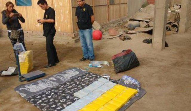 Más de 300 kilos de droga procedente del Vraem fueron incautados en el Callao