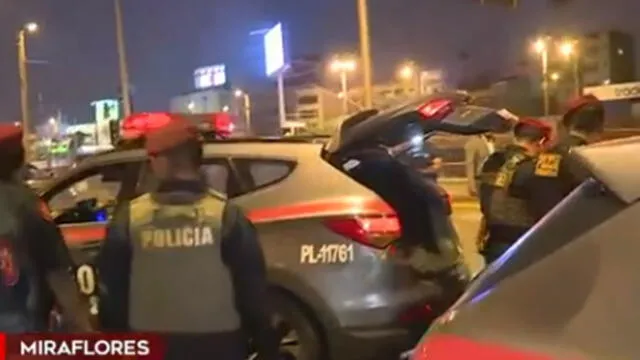 Miraflores: policía captura a presuntos integrantes de la banda “Los malditos del Rolex”