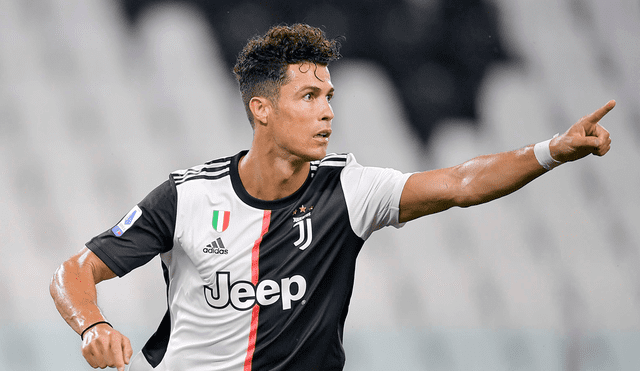 Cristiano Ronaldo pone el 1-1 en el Juventus vs. Atalanta. | Foto: Juventus
