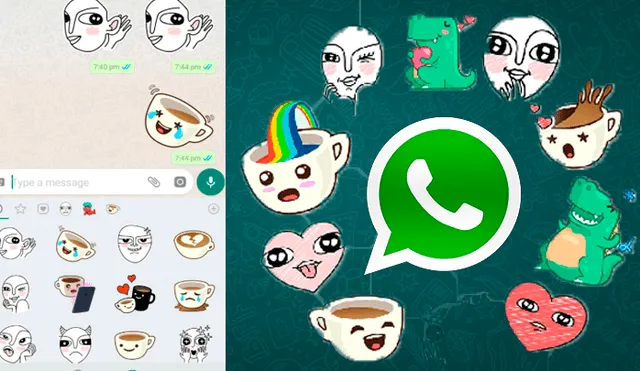 WhatsApp Trucos: Descubre como descargar y habilitar los nuevos ‘stickers personalizados’ [FOTOS] 
