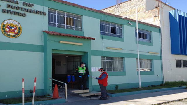 14 auditores de la Contraloría acudieron a los establecimientos policiales para verificar el proceso de recepción, almacenamiento y distribución de implementos.