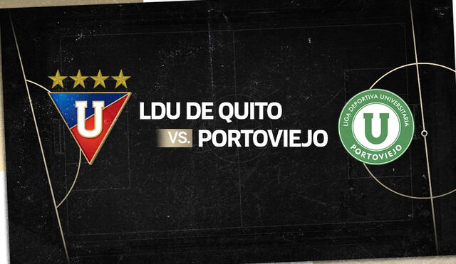 LDU enfrenta a Portoviejo por la LigaPro. (Créditos: Fabrizio Oviedo/GLR)