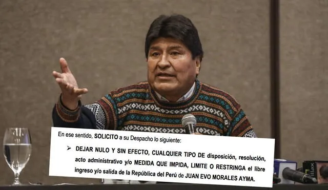 Evo Morales Foto: La República