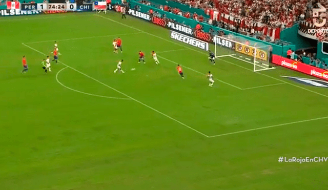 Perú vs Chile: Aquino puso el 2-0 con la primera pelota que tocó [VIDEO]