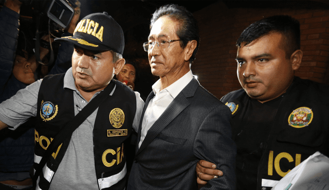 Caso cócteles: Jaime Yoshiyama presenta recurso para anular prisión preventiva