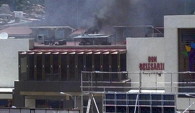 Amago de incendio alertó a trabajadores y clientes del megacentro Real Plaza