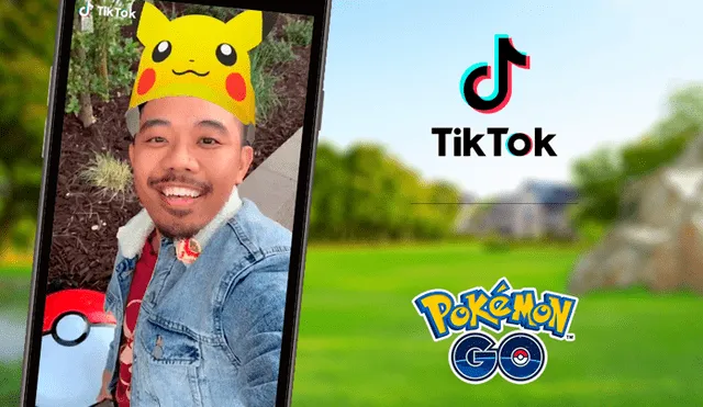 TikTok recibe divertido filtro de pikachu para celebrar el GO Fest 2020 de Pokémon GO. FOTO: Niantic.