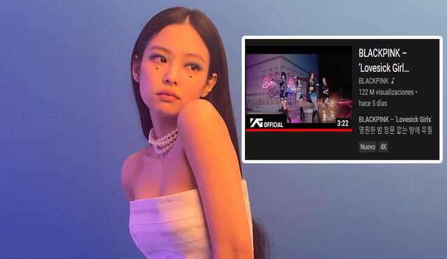 YG Entertainment se disculpó y optó por modificar el extracto del MV "Lovesick girls" de BLACKPINK. Foto: Composición Diario La República / @jennierubyjane
