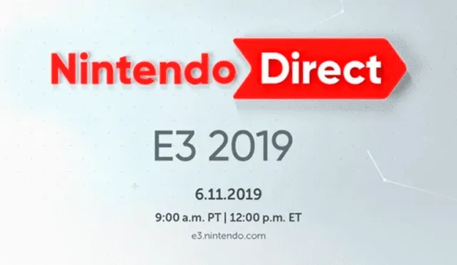 E3 2019 EN VIVO: Sigue la conferencia de Nintendo vía streaming