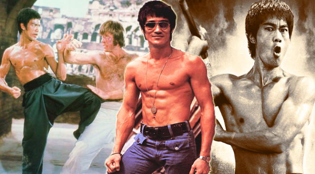 Bruce Lee: el hombre detrás del mito. Crédito: composición
