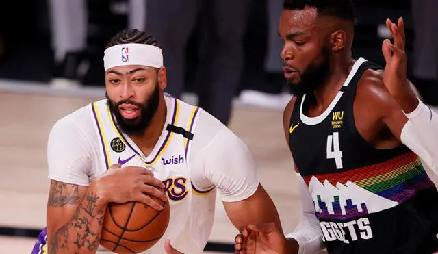 Lakers vs. Nuggets EN VIVO: sigue AQUÍ el partido por la final de la Conferencia Oeste de la NBA 2020. Foto: EFE.