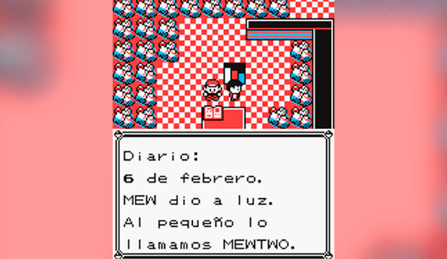 Videojuego de Pokémon menciona que Mewtwo fue concebido por Mew.