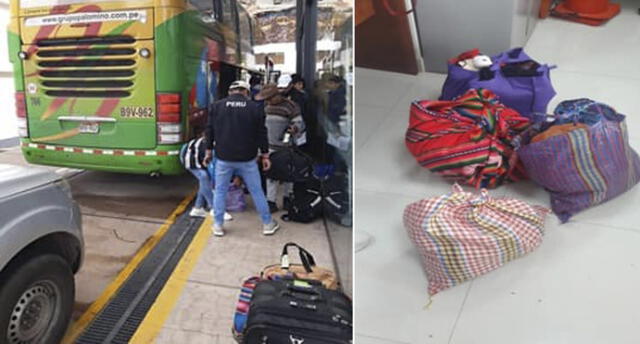 Cusco: arrestan a mujeres que trasladaban 17 kilos de droga en bus interprovincial