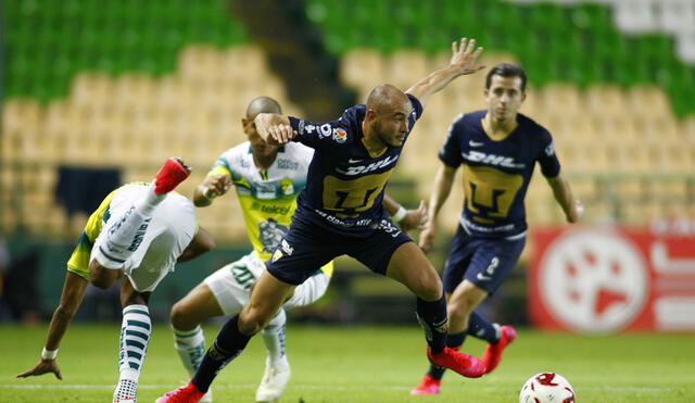 León y Pumas disputaron la posibilidad de alcanzar el liderato del Clausura 2020. 
(Foto: Leopoldo Smith/Getty Images)