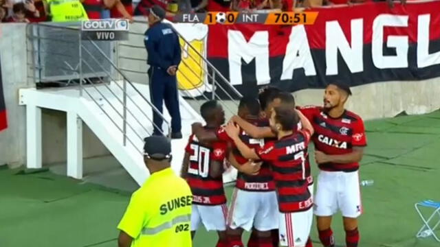 Paolo Guerrero regresó: Flamengo derrotó 2-0 al Inter de Porto Alegre por el Brasileirao [GOLES Y RESUMEN]