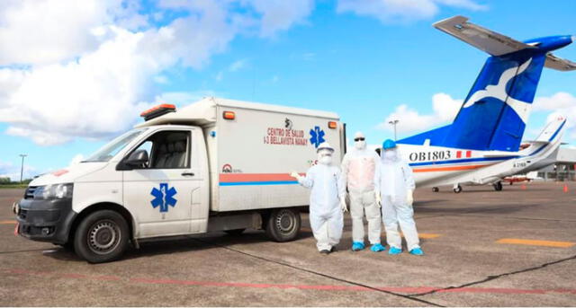 El Colegio Médico trasladó a galenos de Iquitos a Lima para su atención.