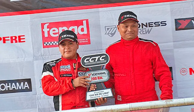 Trujillanos obtienen segundo lugar en importante competencia automovilística de Lima