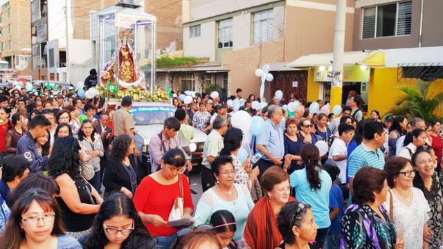 Papa Francisco en Perú: Virgen de la Asunción de Cutervo llegó a Chiclayo [VIDEO]