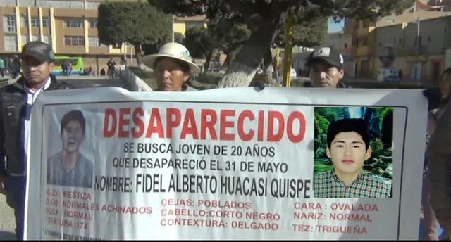 Puno: Desesperada mujer busca a su hijo desaparecido hace 14 días en Juliaca