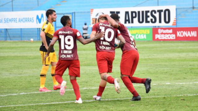Universitario de Deportes fue el ganador de la Fase 1 y clasificó a la fase de grupos de la Copa Libertadores 2021. Foto: Liga 1
