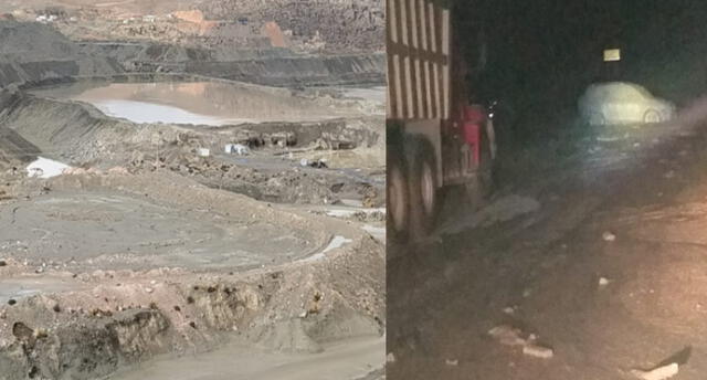 Una persona muerta tras rotura en pozo de relave minero La Rinconada.