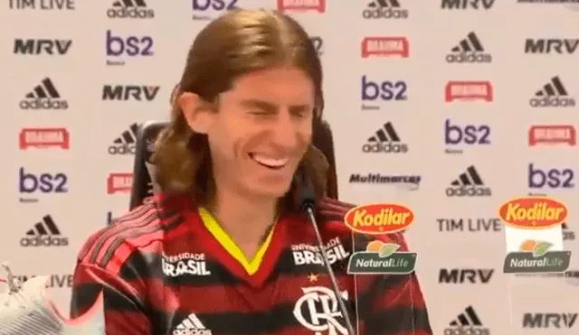 ¡De no creer! Un bochornoso audio interrumpe presentación de Filipe Luís en Flamengo