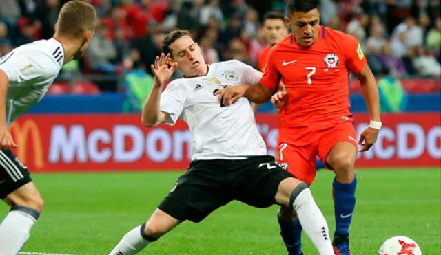 Chile y Alemania empataron en vibrante partido por la Copa Confederaciones 2017 [VIDEO]