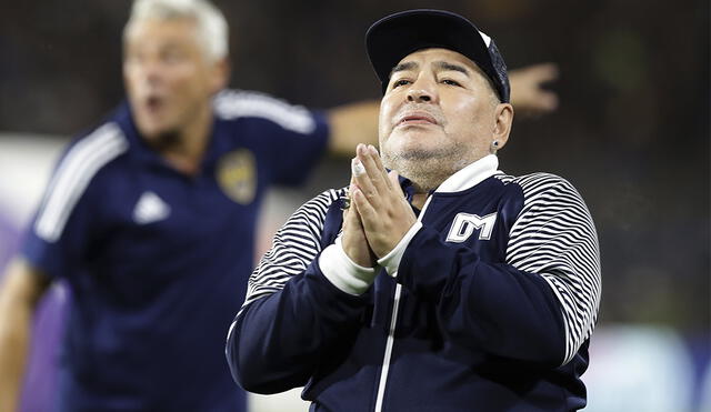 Diego Armando Maradona manda un mensaje en Instagram a Argentina para afrontar el coronavirus. Foto: AFP