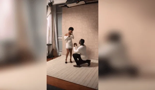 Facebook viral: joven aprovecha descuido de su novia y le propone matrimonio durante sesión fotográfica