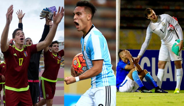 Argentina y Venezuela clasifican al Mundial Sub 20 y Brasil quedó eliminado | VIDEOS
