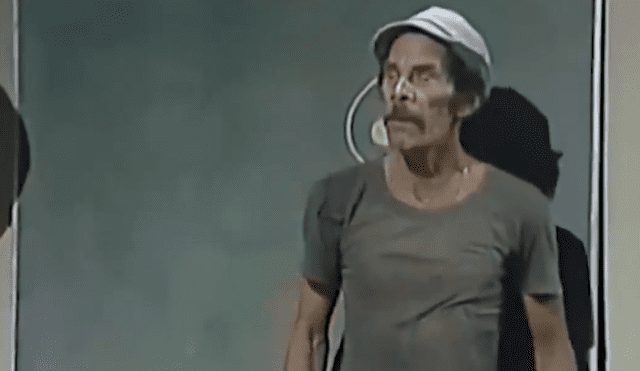 El video viral de YouTube muestra la escena en que 'Don Ramón' del Chavo del 8 destrona el puesto del profesor 'Jirafales'.