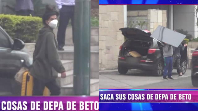 Ivana Yturbe saca sus cosas de la casa de Beto Da Silva y es grabada por Magaly TV, la firme