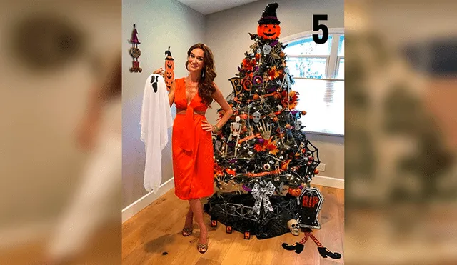 En Facebook, una mujer decidió adornar su árbol de Navidad de diferentes maneras acorde a las celebraciones del año.