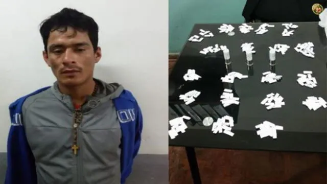 Chiclayo: detienen a vendedor de pasta básica de cocaína 