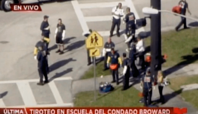 EE. UU.: tiroteo en escuela de Florida deja 16 muertos y 14 heridos