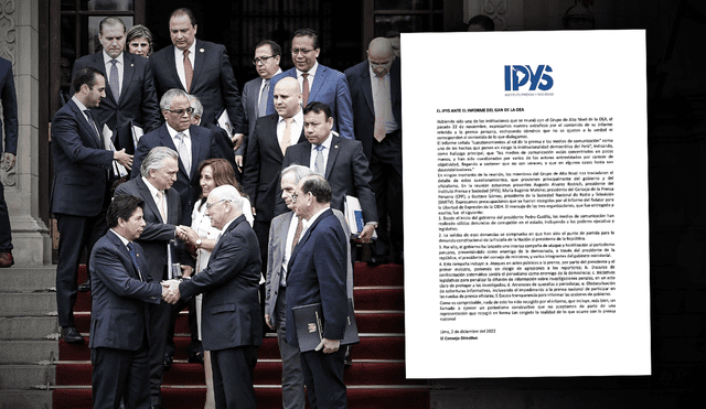 IPYS sostuvo un encuentro con la misión de la OEA tras su visita al Perú. Foto: composición Fabrizio Oviedo/La República