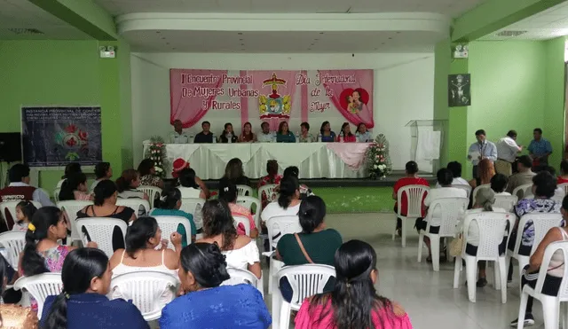 Lambayeque: realizan primer encuentro de mujeres lideresas de zonas urbanas y rurales 