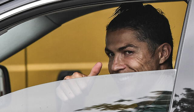 Cristiano Ronaldo regresó a los entrenamientos más fuerte que en marzo. Foto: AFP