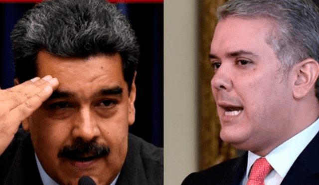 Nicolás Maduro arremitió en contra de Iván Duque.